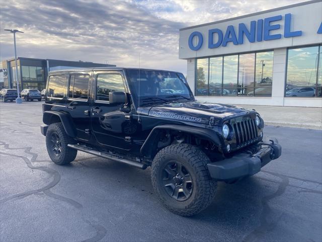 used 2017 Jeep Wrangler Unlimited car, priced at $22,733