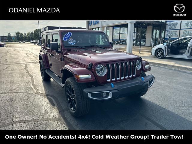 used 2022 Jeep Wrangler Unlimited car, priced at $40,322