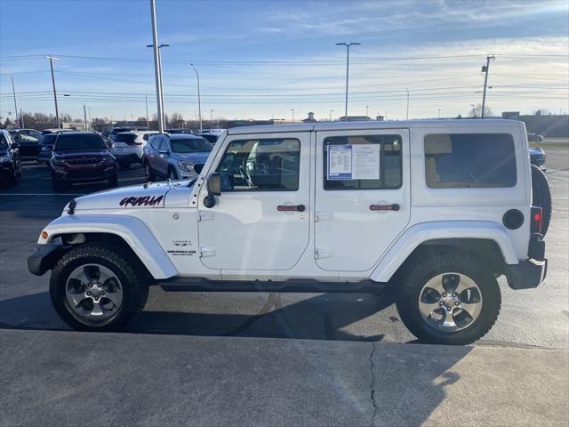 used 2017 Jeep Wrangler Unlimited car, priced at $20,338