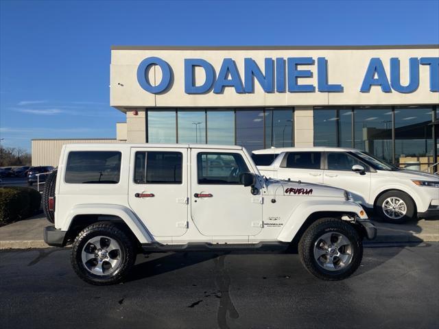 used 2017 Jeep Wrangler Unlimited car, priced at $20,338