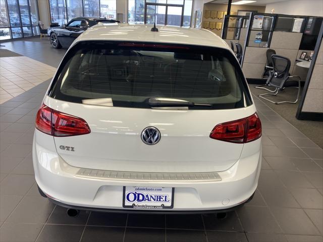 used 2016 Volkswagen Golf GTI car, priced at $14,300