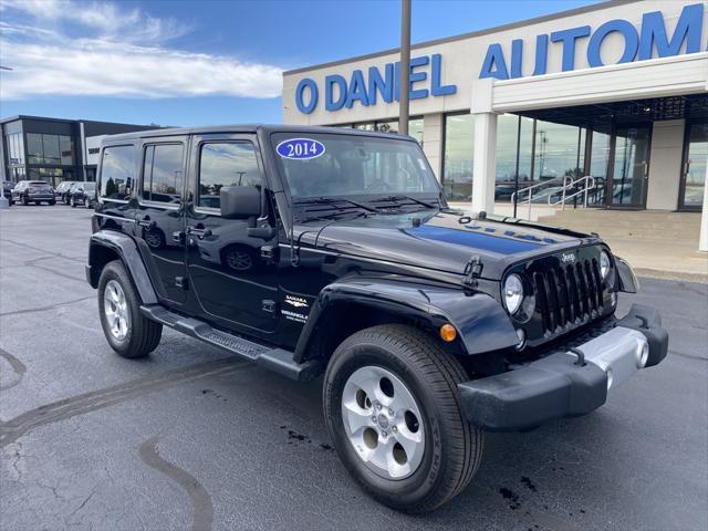 used 2014 Jeep Wrangler Unlimited car, priced at $18,298