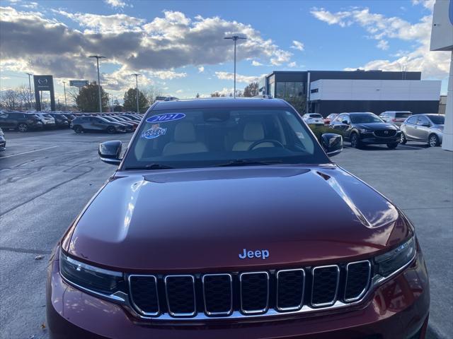 used 2021 Jeep Grand Cherokee L car, priced at $31,349