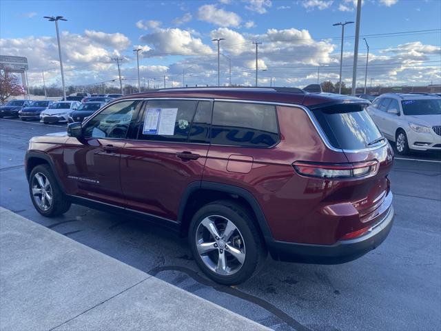 used 2021 Jeep Grand Cherokee L car, priced at $31,349