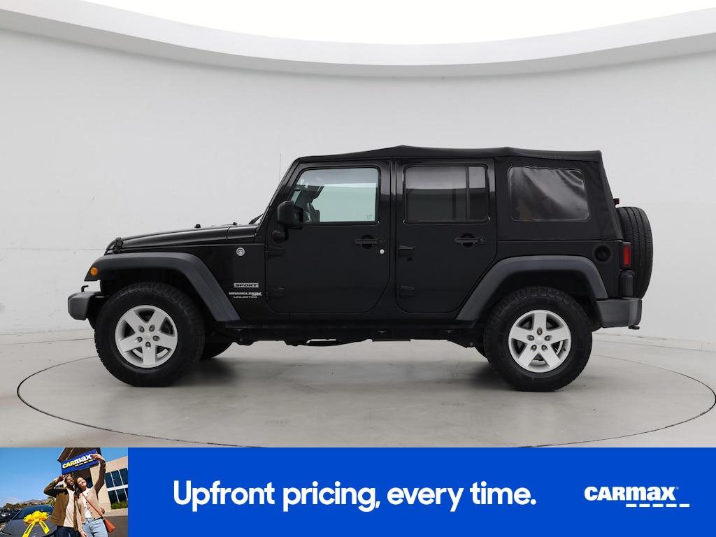 used 2018 Jeep Wrangler car, priced at $20,998