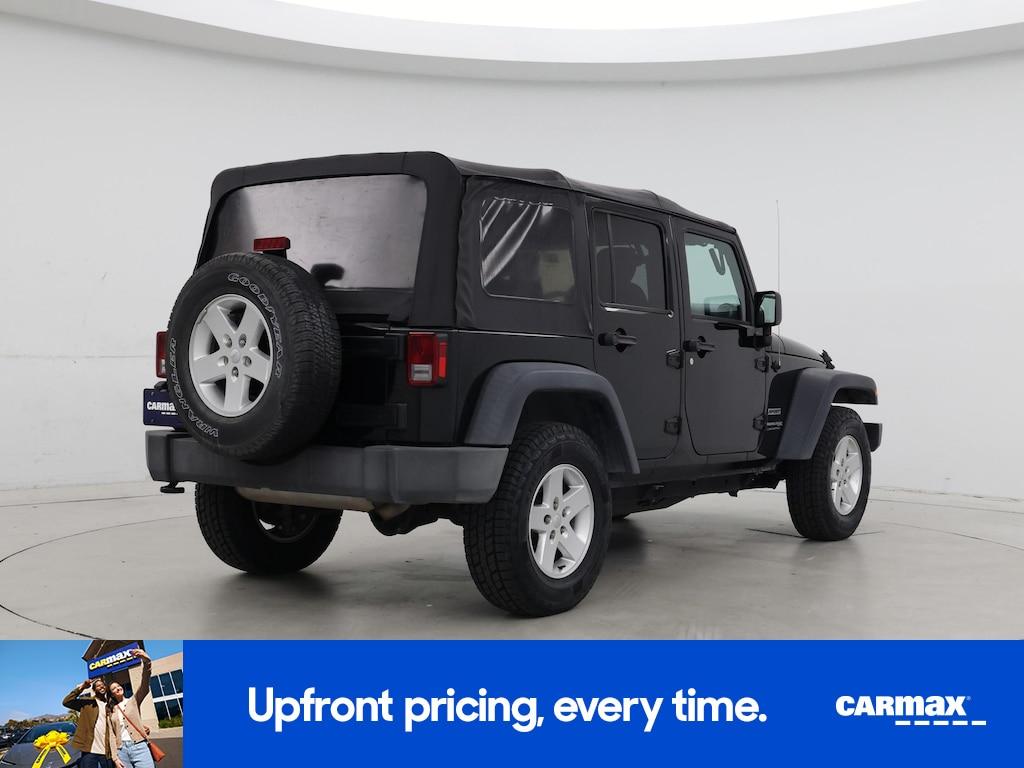 used 2018 Jeep Wrangler car, priced at $20,998