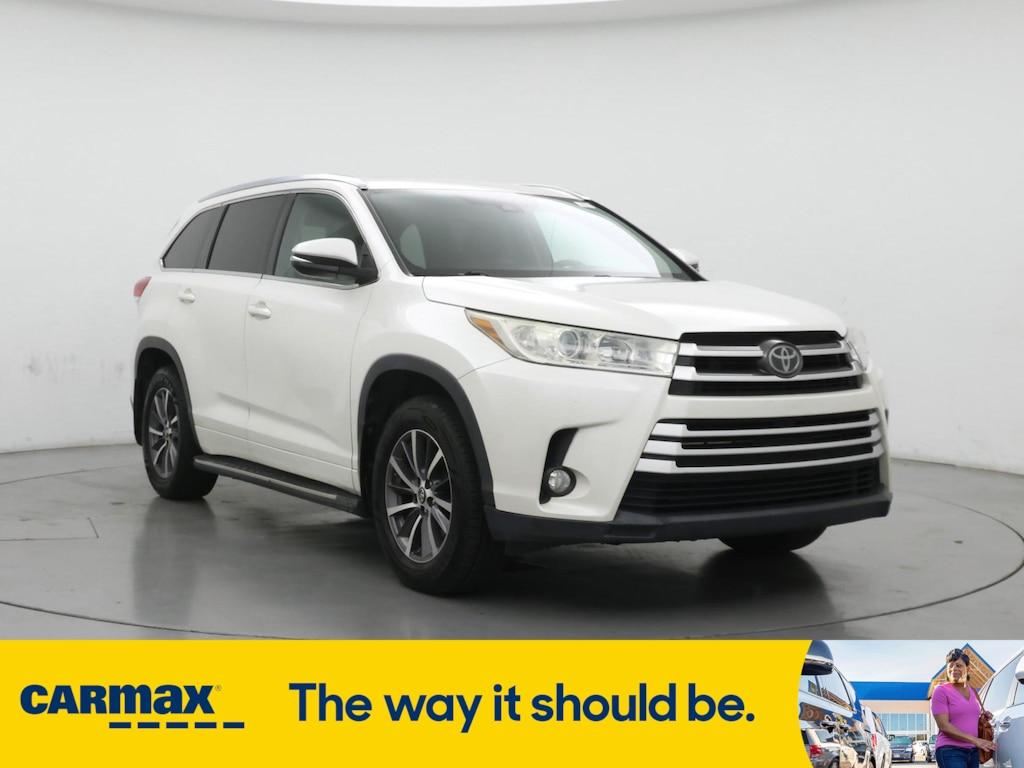 used 2017 Toyota Highlander car, priced at $22,998