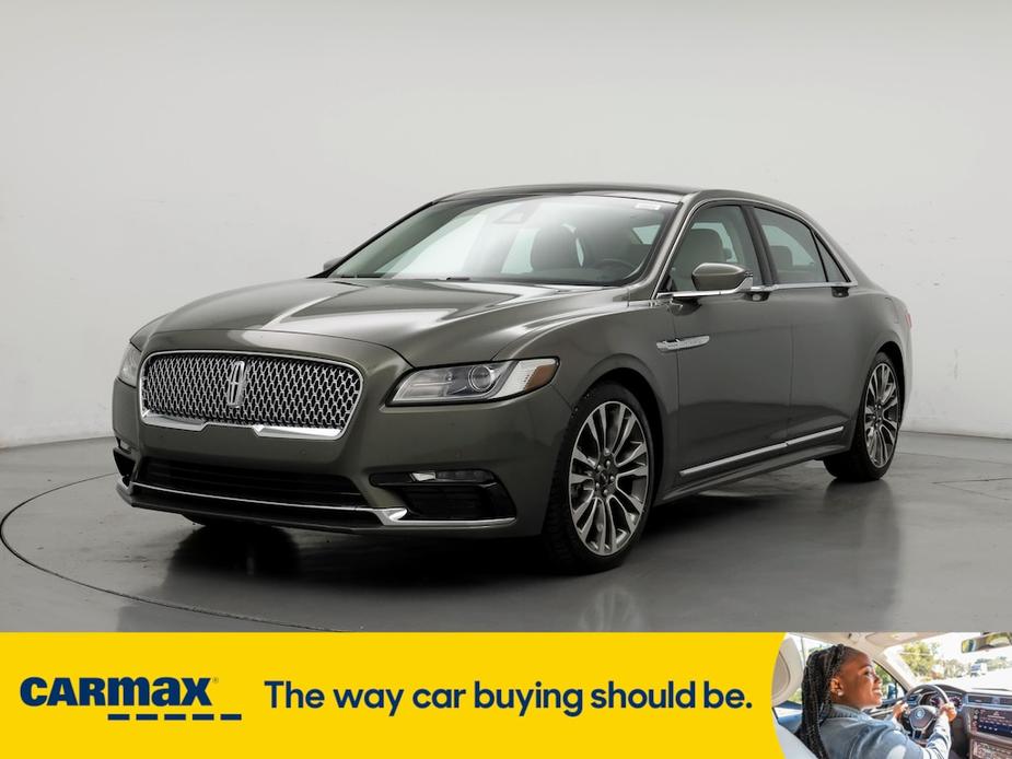 used 2017 Lincoln Continental car, priced at $29,998