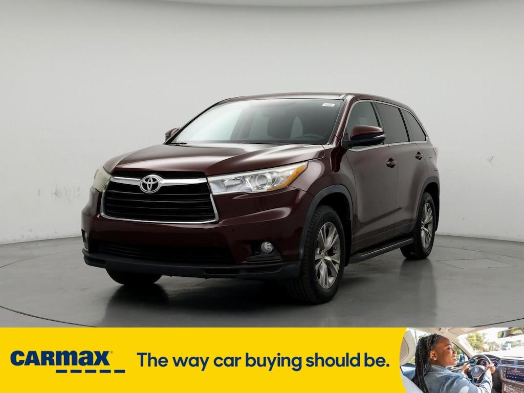 used 2015 Toyota Highlander car, priced at $20,998