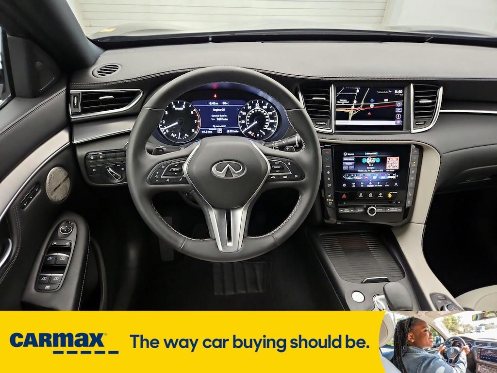 used 2022 INFINITI QX55 car, priced at $34,998