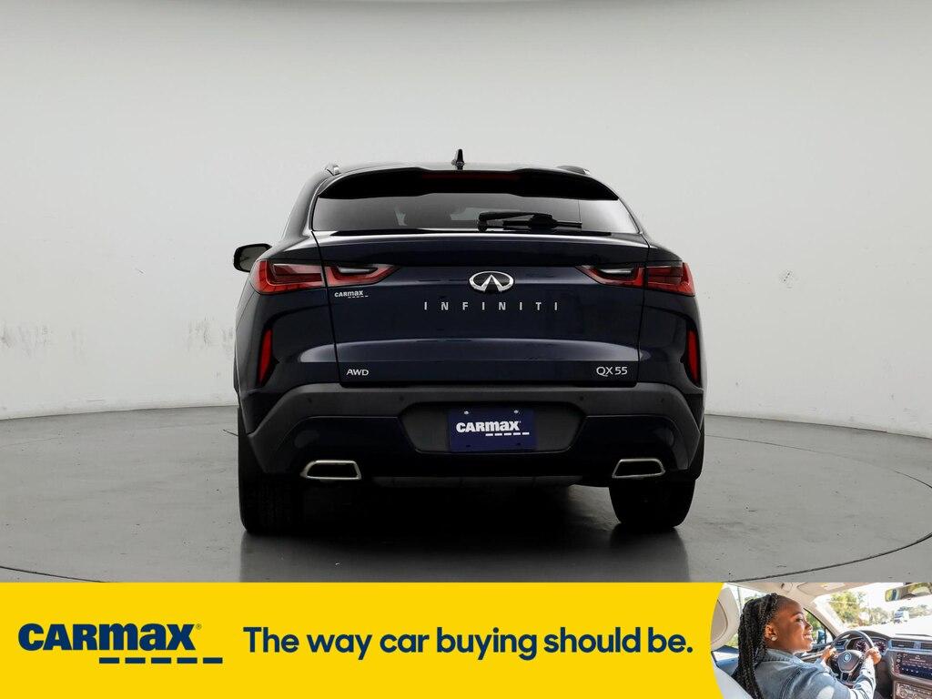used 2022 INFINITI QX55 car, priced at $34,998