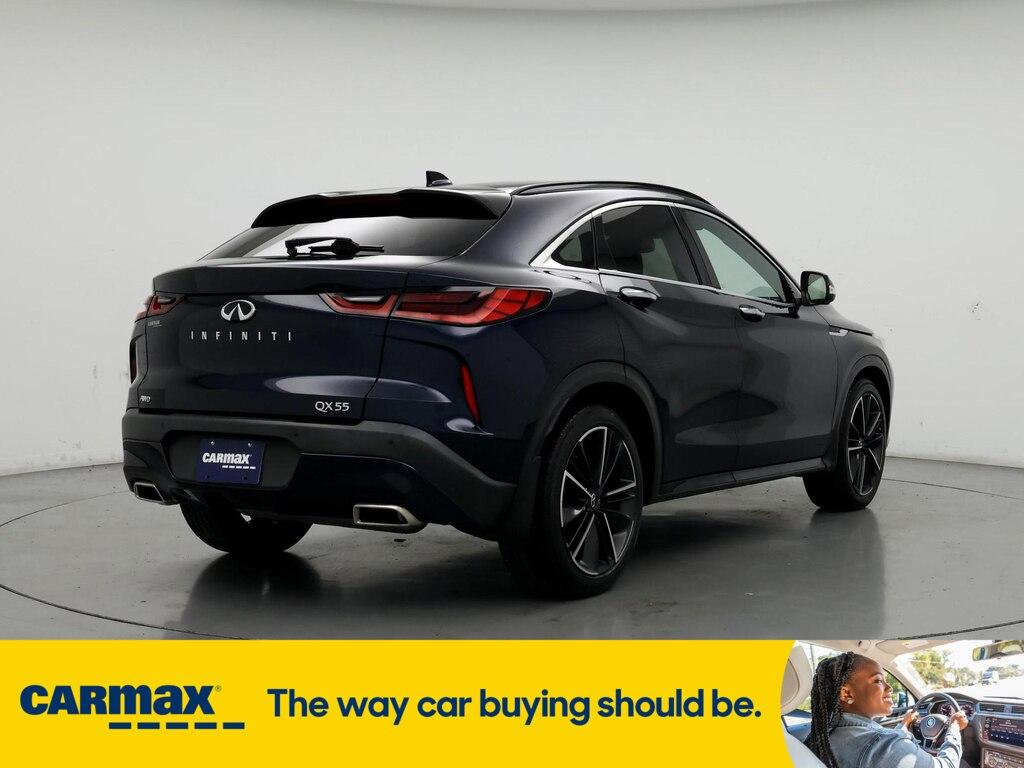 used 2022 INFINITI QX55 car, priced at $34,998