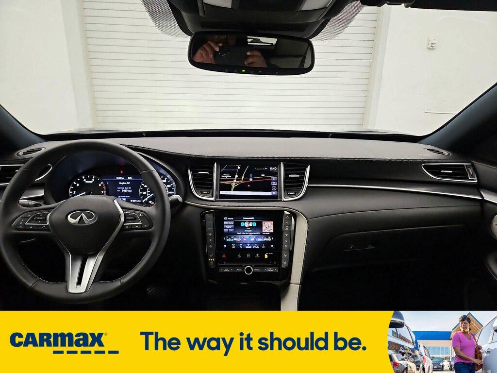 used 2022 INFINITI QX55 car, priced at $34,998