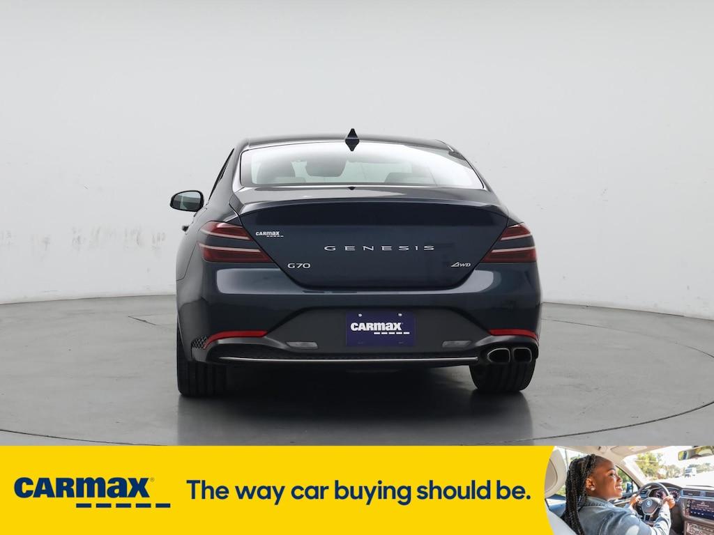 used 2023 Genesis G70 car, priced at $27,998