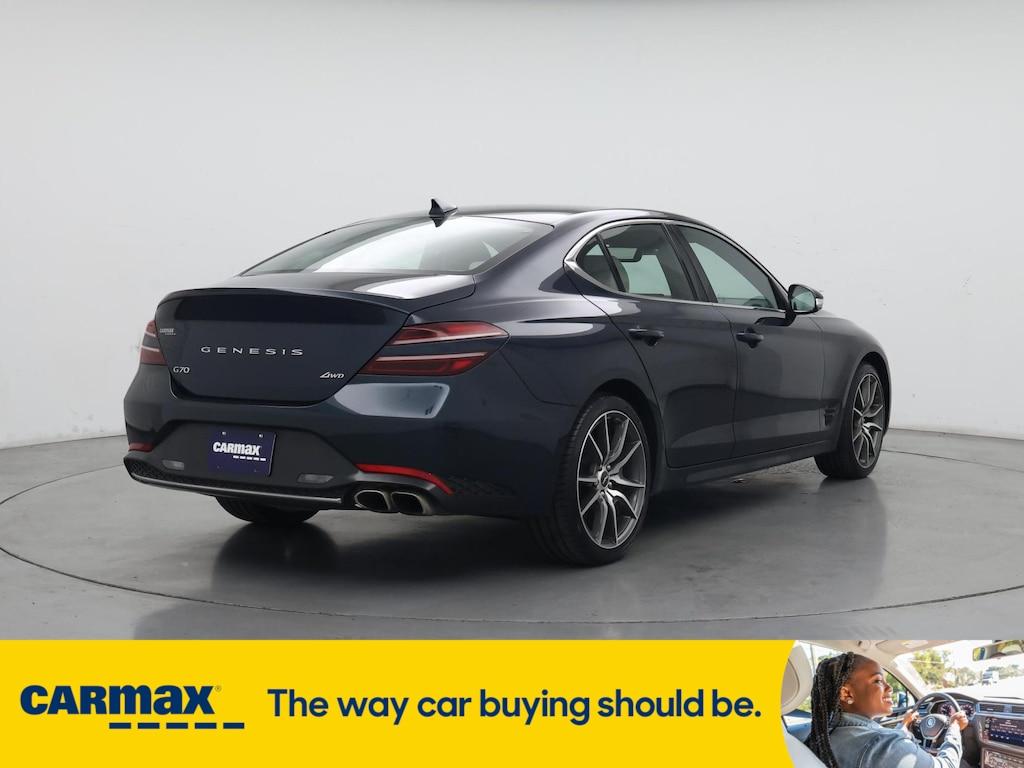 used 2023 Genesis G70 car, priced at $27,998