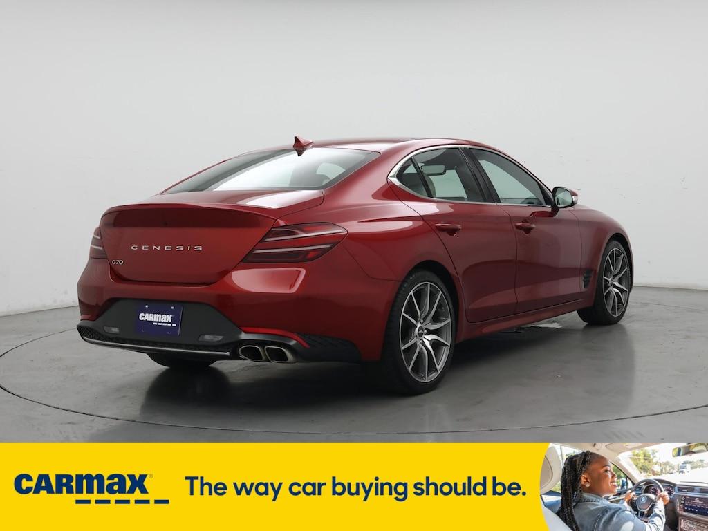 used 2022 Genesis G70 car, priced at $30,998