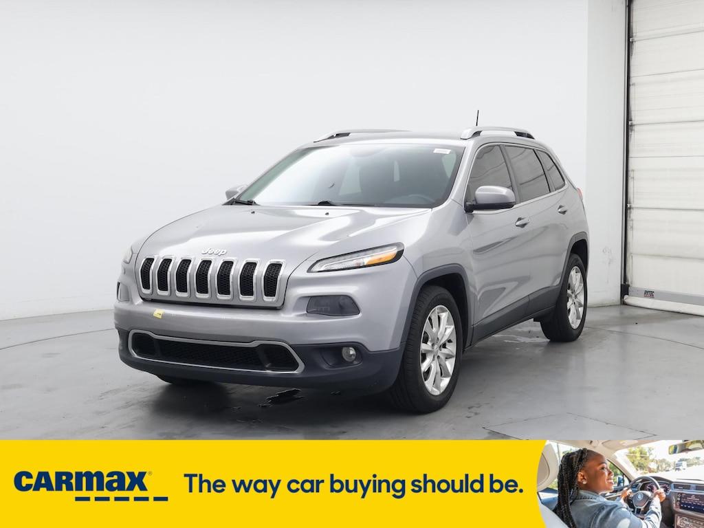 used 2017 Jeep Cherokee car, priced at $13,599