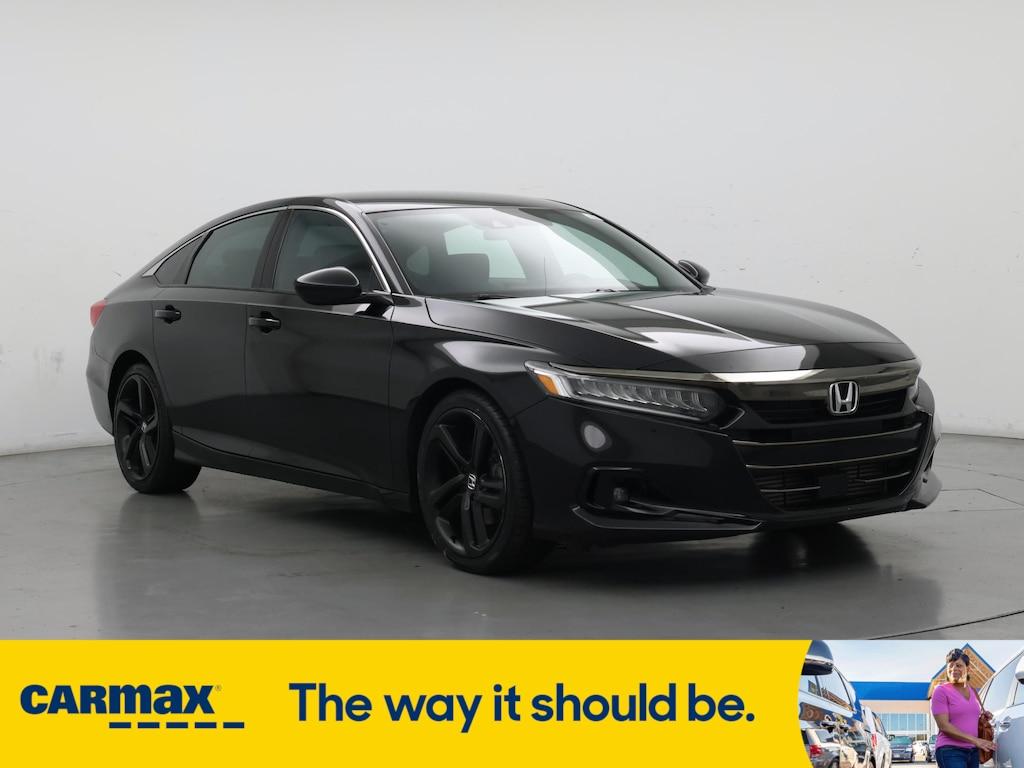 used 2021 Honda Accord car, priced at $24,998