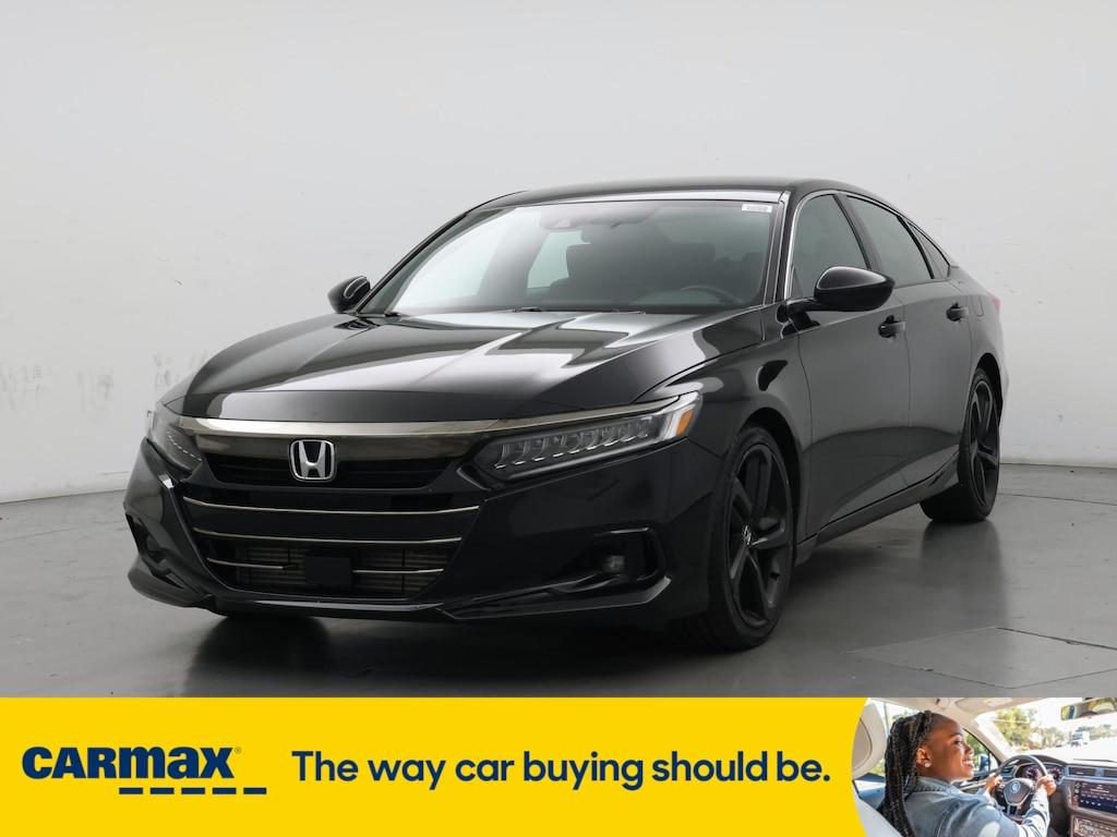 used 2021 Honda Accord car, priced at $24,998