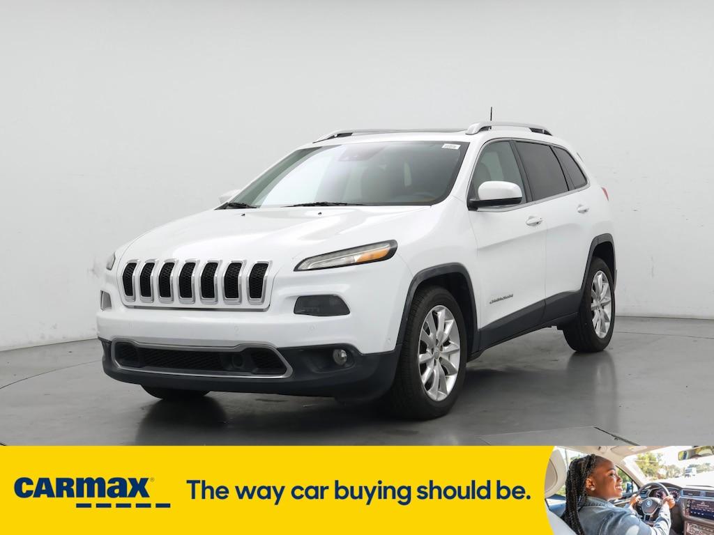 used 2016 Jeep Cherokee car, priced at $14,998