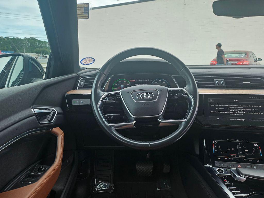 used 2021 Audi e-tron car, priced at $21,900