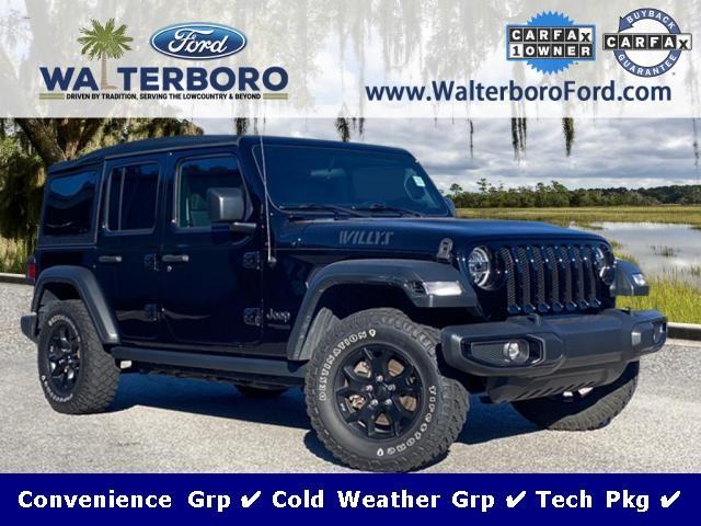 used 2021 Jeep Wrangler Unlimited car, priced at $27,999