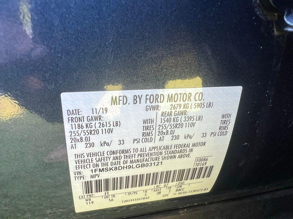 used 2020 Ford Explorer car, priced at $22,927