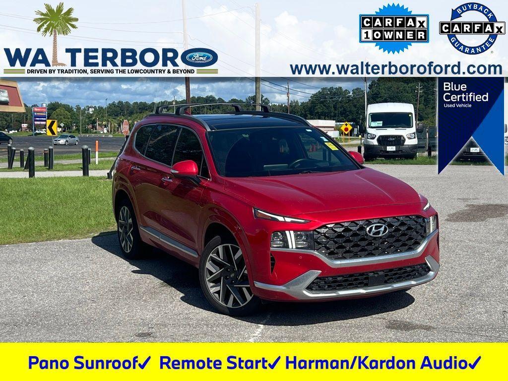 used 2023 Hyundai Santa Fe car, priced at $27,900