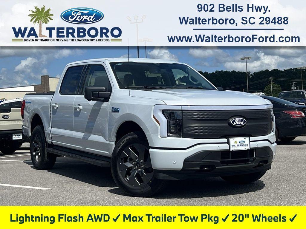 new 2025 Ford F-150 Lightning car, priced at $63,630