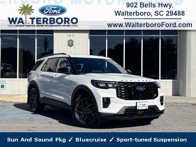 new 2025 Ford Explorer car, priced at $57,125