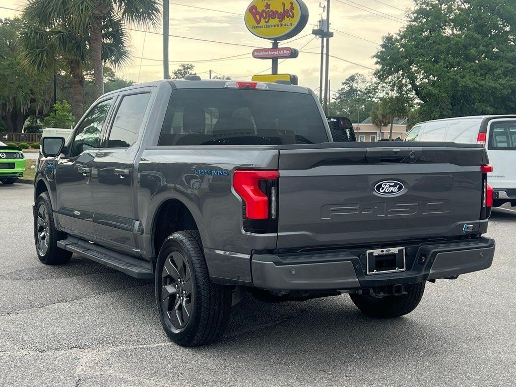 new 2025 Ford F-150 Lightning car, priced at $64,720