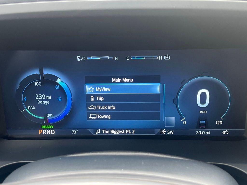 new 2025 Ford F-150 Lightning car, priced at $64,720