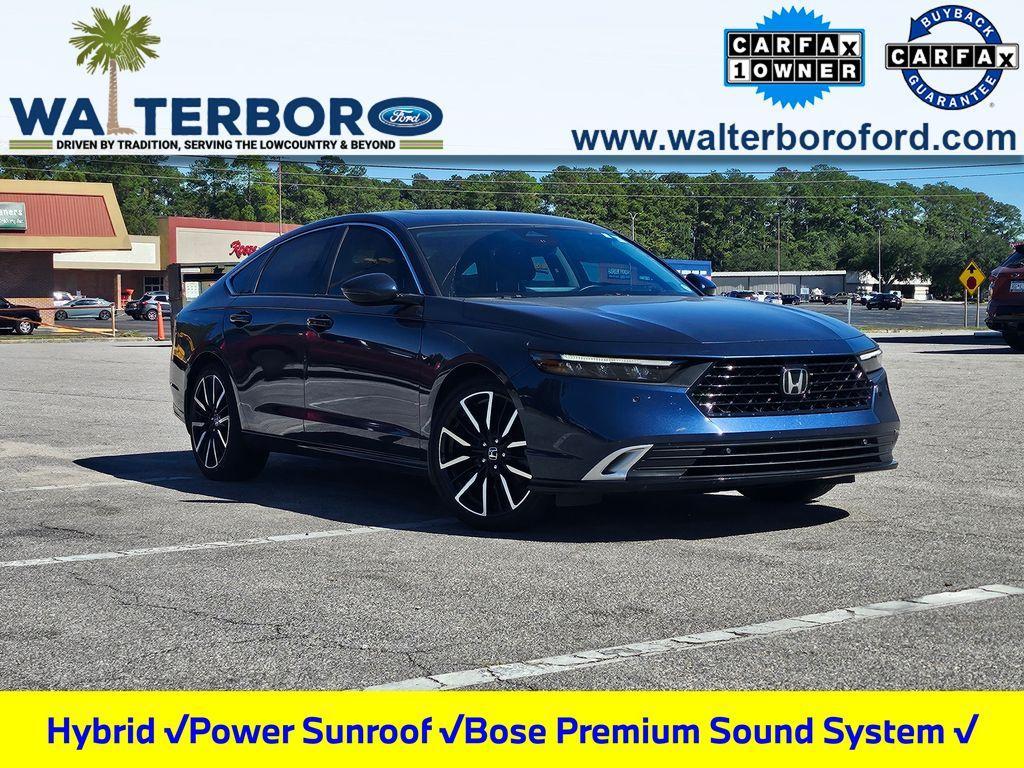 used 2024 Honda Accord Hybrid car, priced at $31,302