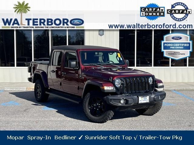 used 2021 Jeep Gladiator car, priced at $27,668