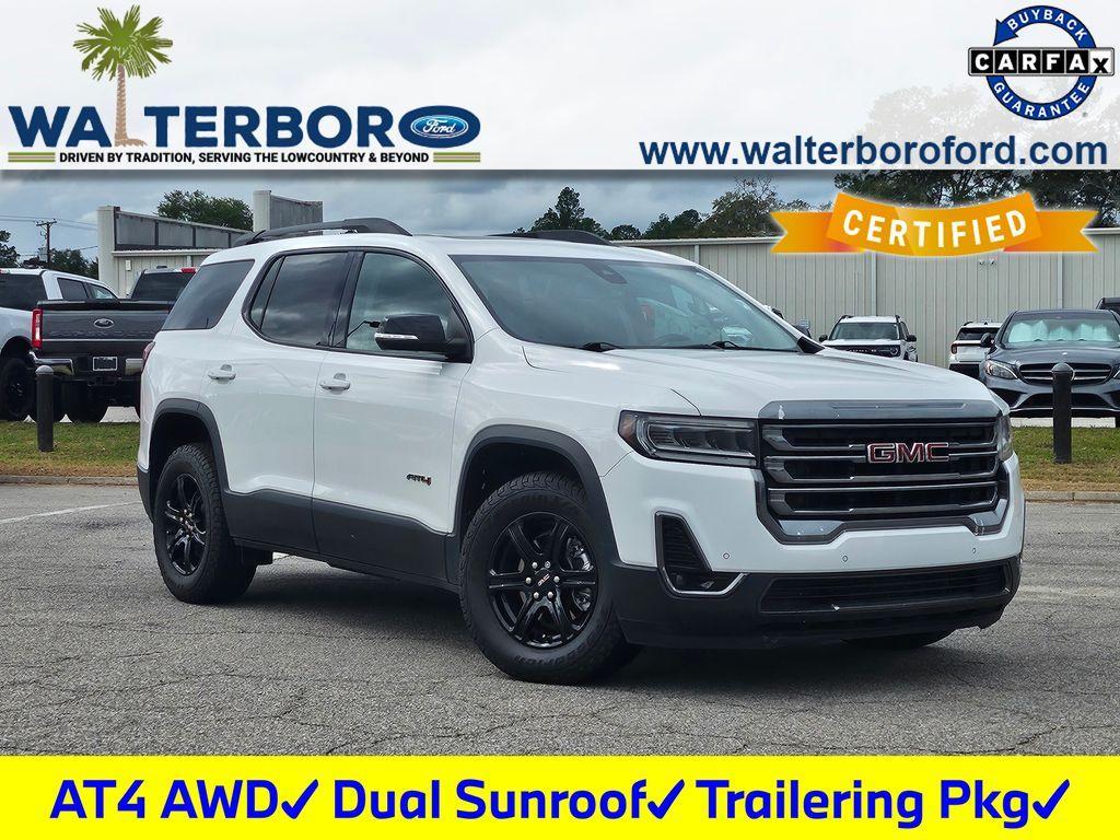 used 2021 GMC Acadia car, priced at $24,998