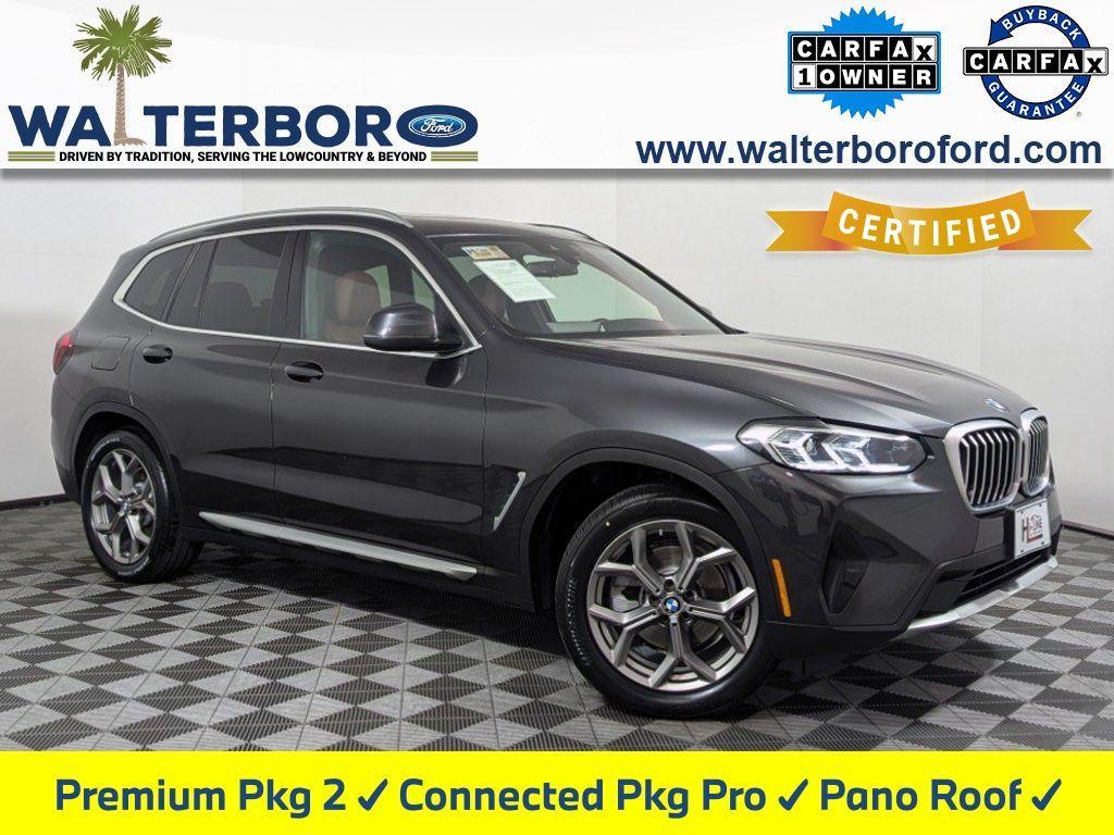 used 2022 BMW X3 car, priced at $37,994