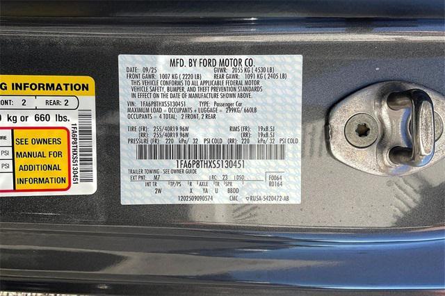 new 2025 Ford Mustang car, priced at $35,750