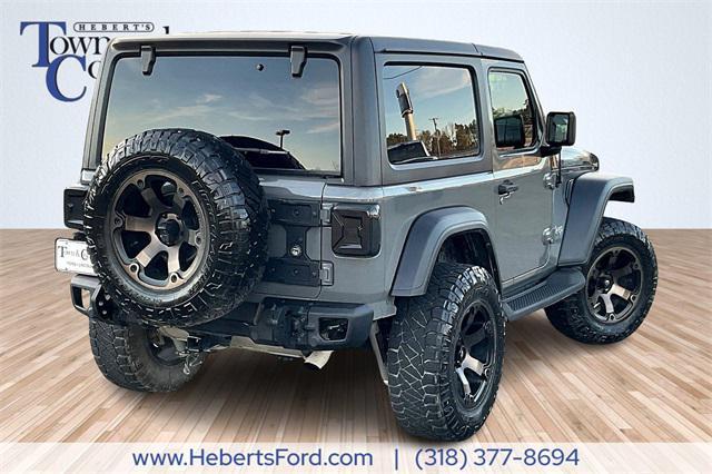 used 2021 Jeep Wrangler car, priced at $25,477