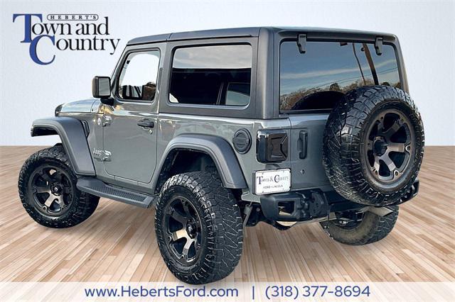 used 2021 Jeep Wrangler car, priced at $25,477