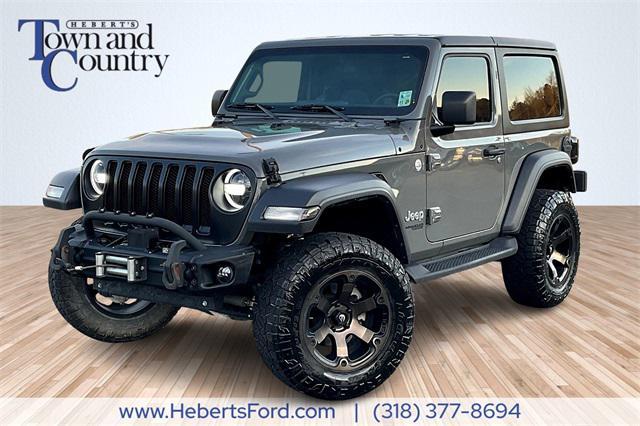 used 2021 Jeep Wrangler car, priced at $25,477