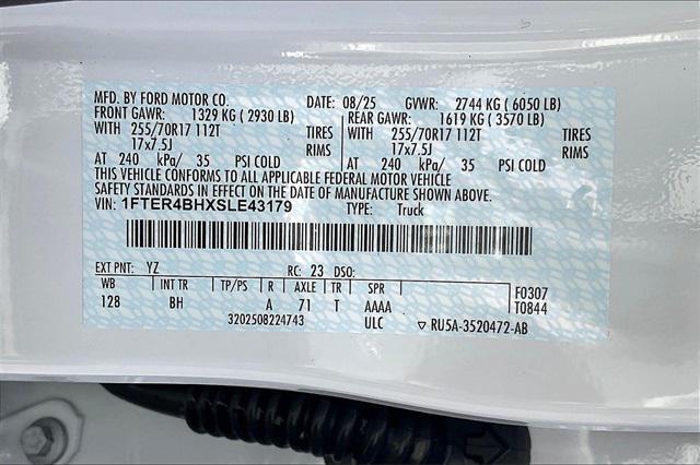 new 2025 Ford Ranger car, priced at $33,450