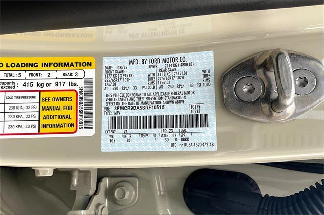 new 2025 Ford Bronco Sport car, priced at $40,500