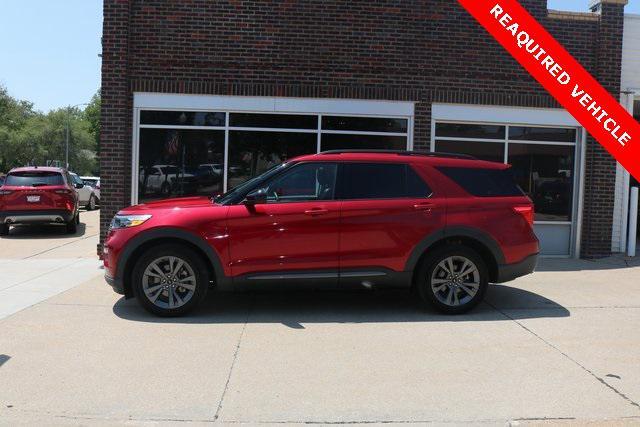 used 2022 Ford Explorer car, priced at $34,495