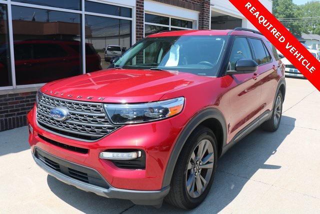 used 2022 Ford Explorer car, priced at $34,495