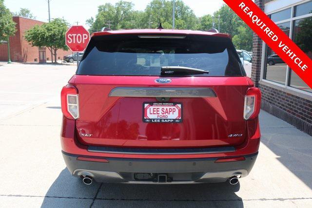 used 2022 Ford Explorer car, priced at $34,495