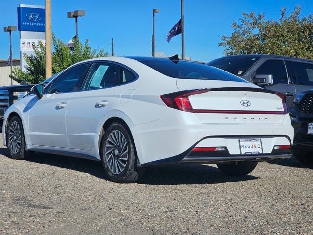 used 2021 Hyundai Sonata Hybrid car, priced at $18,864