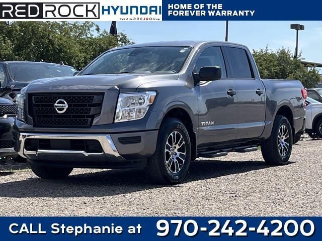 used 2022 Nissan Titan car, priced at $33,806