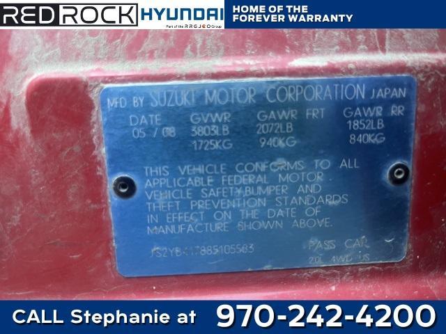 used 2008 Suzuki SX4 car, priced at $6,066