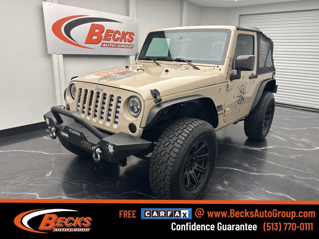 used 2016 Jeep Wrangler car, priced at $15,795
