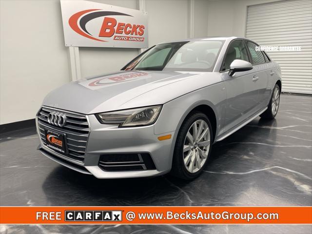 used 2018 Audi A4 car, priced at $17,989